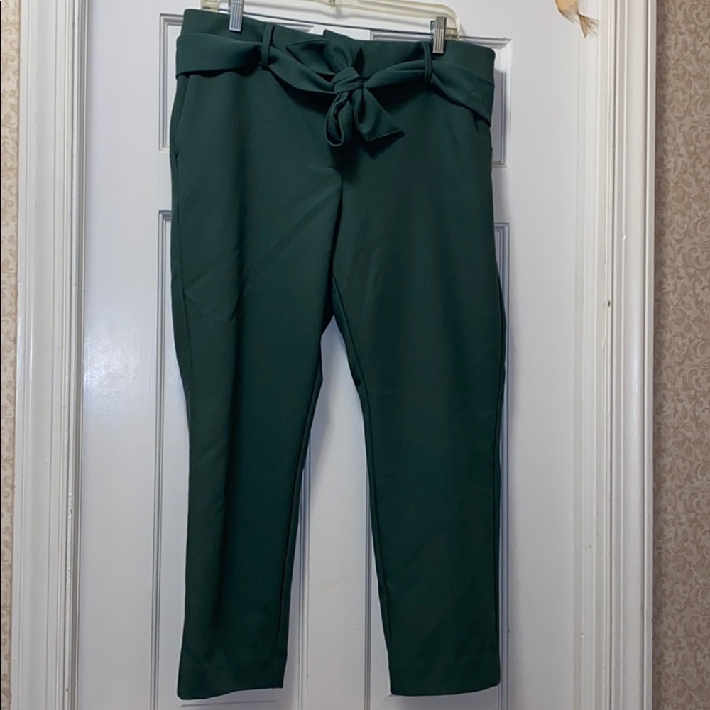Loft Marisa tie pants